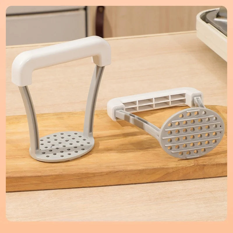 Manual Potato Masher & Ricer – Non-Slip Handle Kitchen Gadget