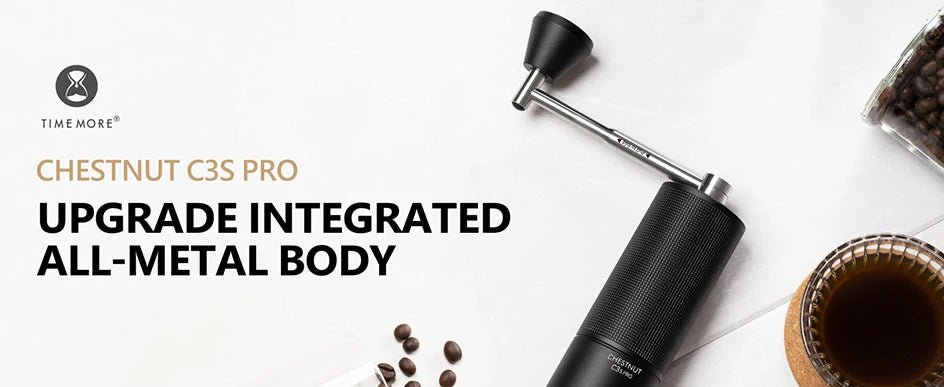 Chestnut C3S/C3ESP Pro Manual Coffee Grinder – Foldable Hand Burr