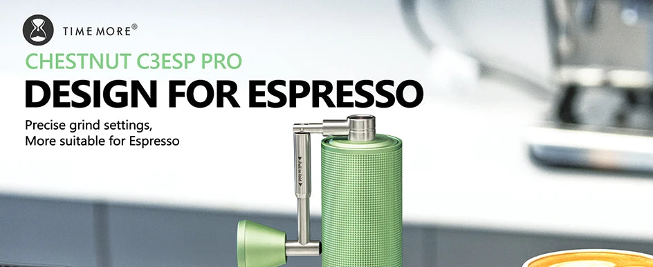 Chestnut C3S/C3ESP Pro Manual Coffee Grinder – Foldable Hand Burr