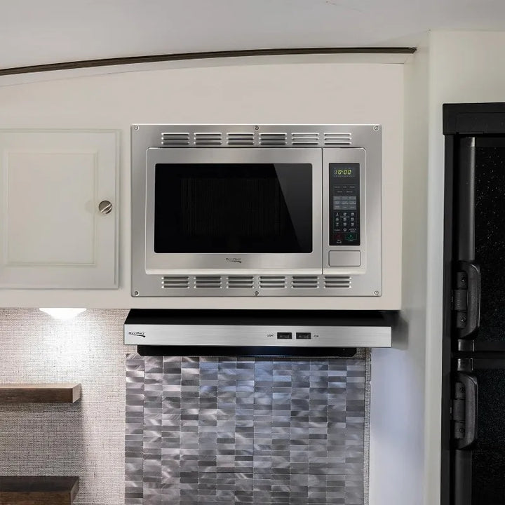 RecPro RV Convection Microwave – 1.1 Cu. Ft. Stainless Steel