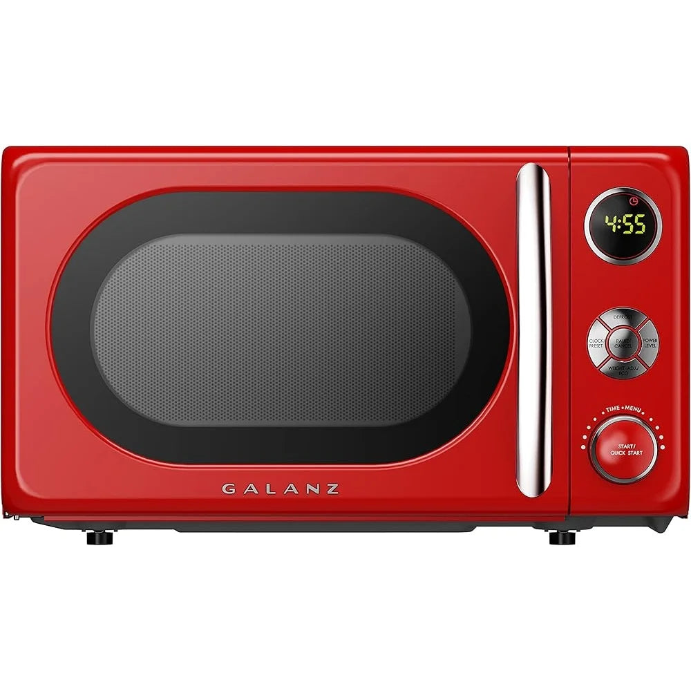 700W 0.7 Cu. Ft Microwave Oven – Stainless Steel with LED Display
