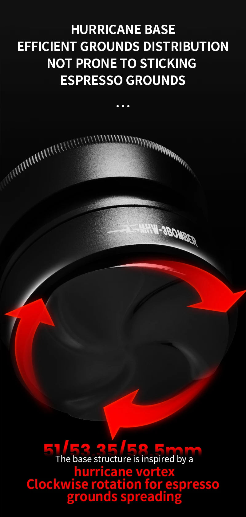 Astra 58mm Coffee Distributor – Professional Espresso Tool