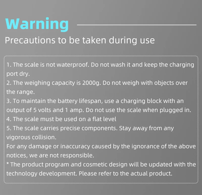 Digital Coffee Scale – High Precision Kitchen Measuring Tool