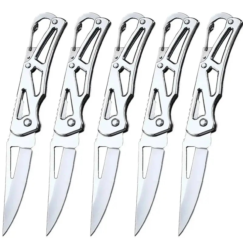 Stainless Steel Folding Pocket Knife – Multifunctional Kitchen Tool