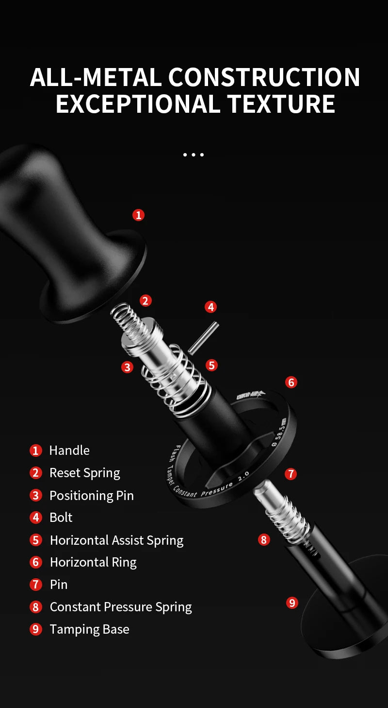 Astra 58mm Coffee Distributor – Professional Espresso Tool