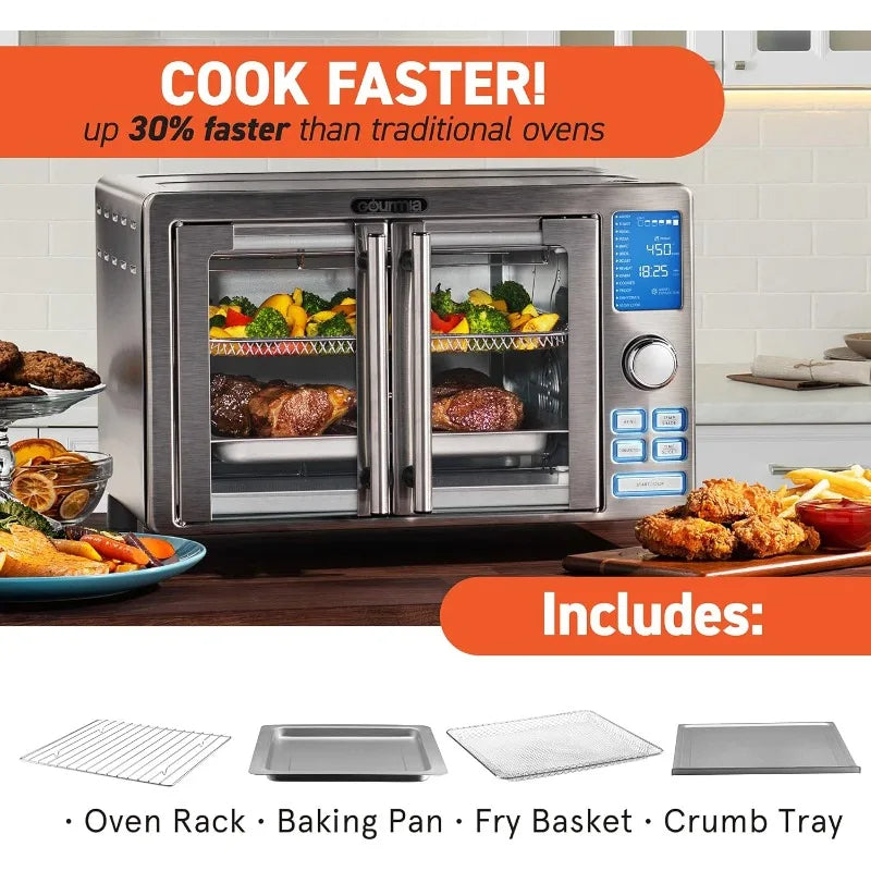Gourmia GTF7520 Toast Oven Air Fryer