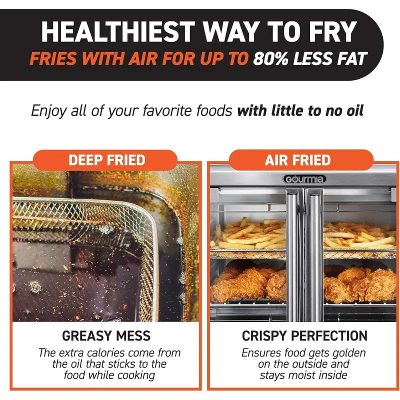 Gourmia GTF7520 Toast Oven Air Fryer